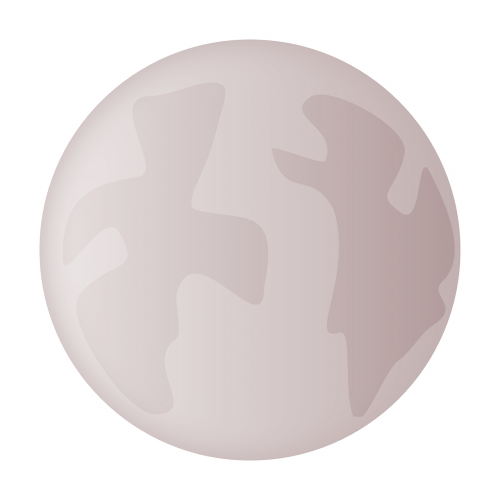moon planet globe