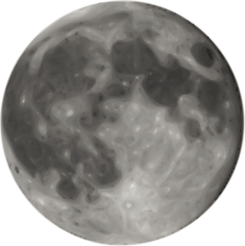 moon luna solar system