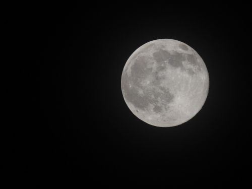 moon blackandwhite night