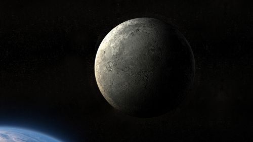moon earth planet