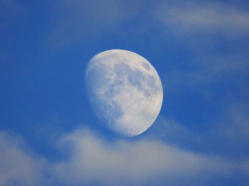 moon sky cloud