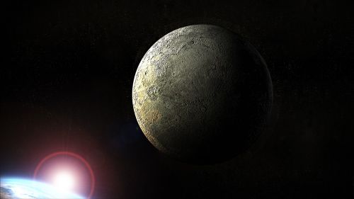 moon earth planet