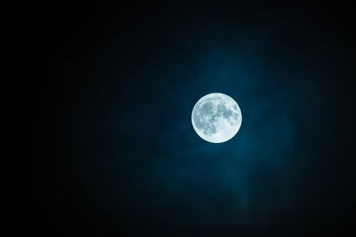 moon the fullness of sky