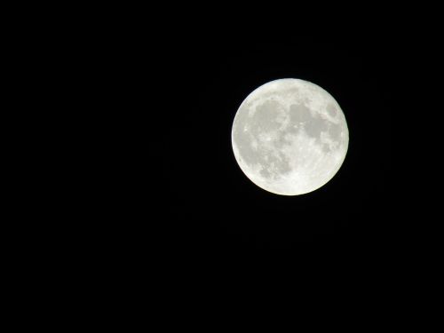 moon silvery moon beauty