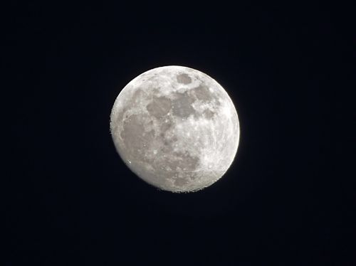 moon detail night