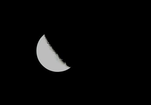 moon half orbital
