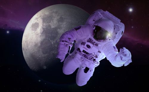 moon astronaut astronomy