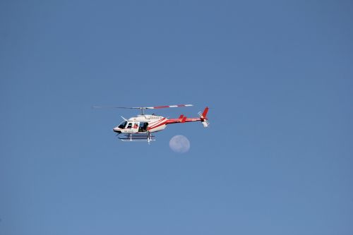 moon sky helicopter