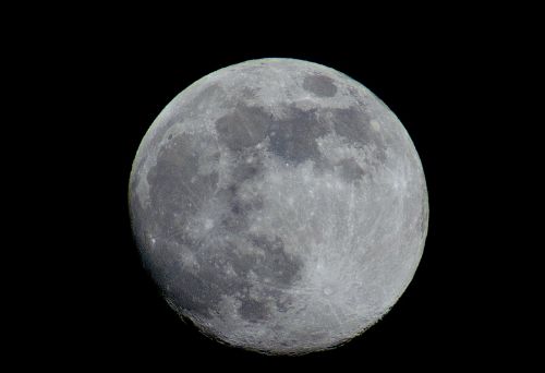 moon craters sky