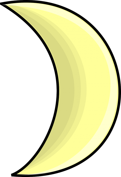 moon half crescent