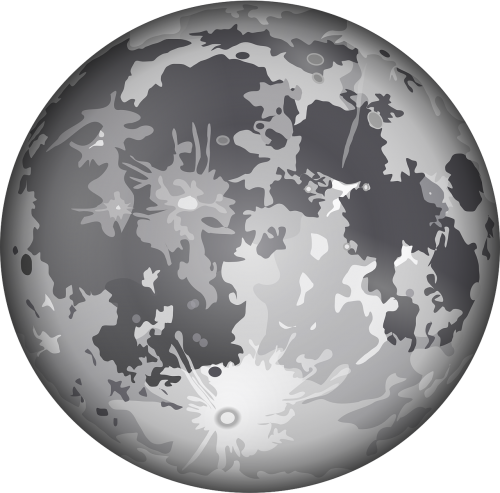 moon planet outer space