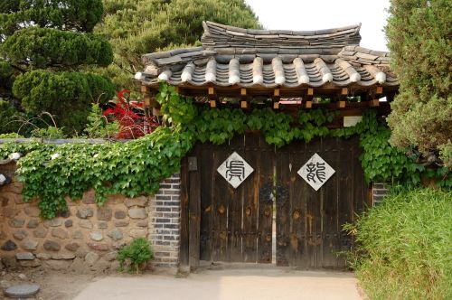 moon traditional houses republic of korea