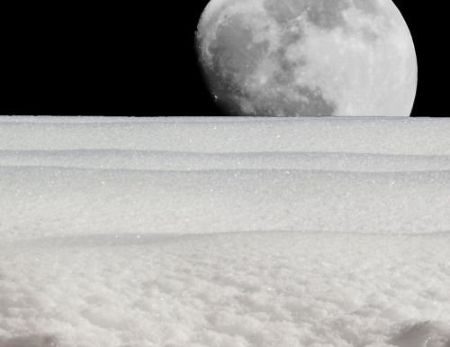 moon luna landscape