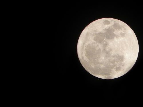 moon full moon night sky