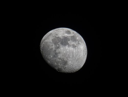moon  astronomy  waxing moon