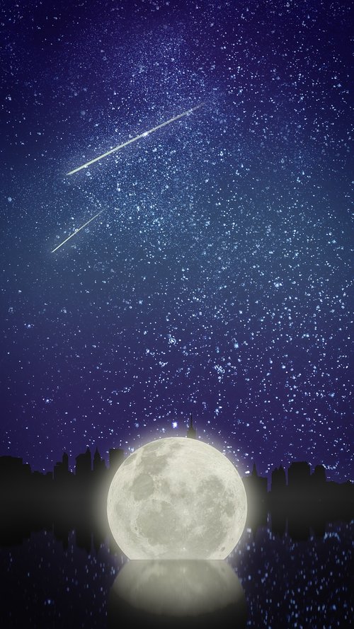 moon  star  starry