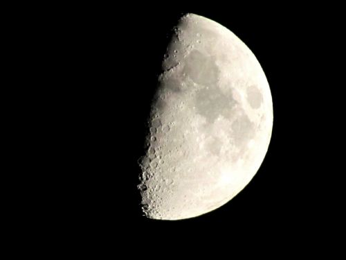 moon crescent night