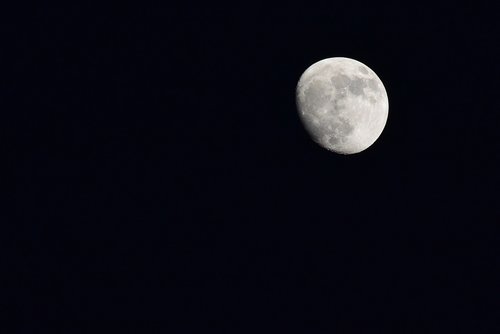 moon  increasingly  night photograph