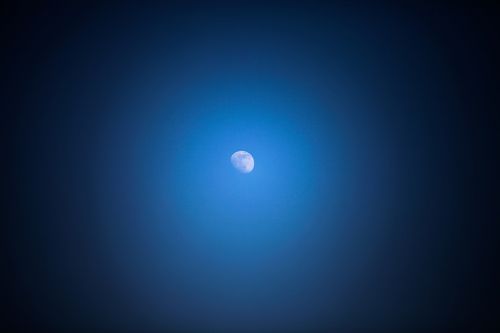 moon night sky