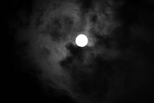 moon darkness moonlight