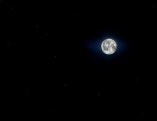 moon stars full moon