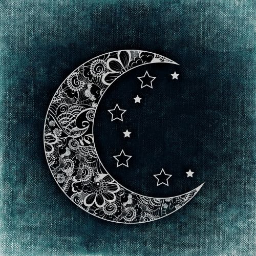 moon star abstract
