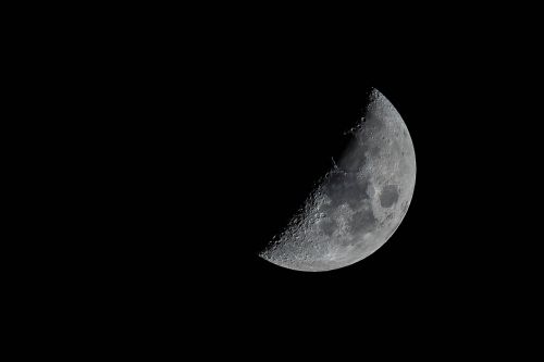 moon crescent lunar