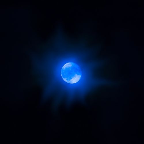 moon night blue