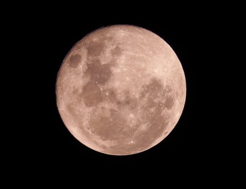 moon crater moon sky