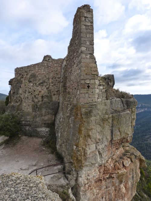 moorish castle ruins siurana