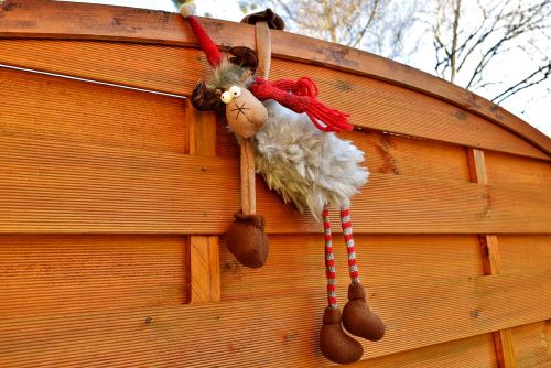 moose christmas santa hat