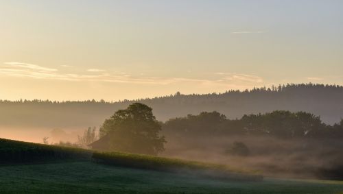 morgenstimmung sunrise skies