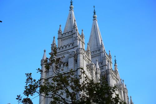 mormon temple tower