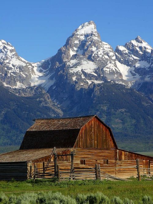 mormon row barn wyoming national park