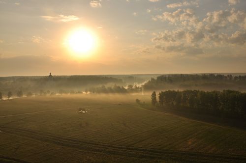 morning sunrise nature