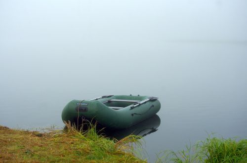 morning fog lake