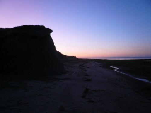 morning dawn north sea