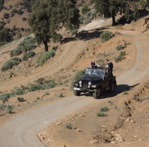 morocco atlas jeep