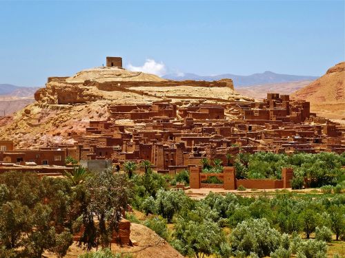 morocco fortress adobe