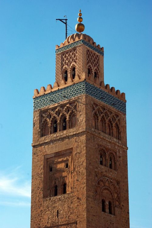 morocco marrakech koutoubia