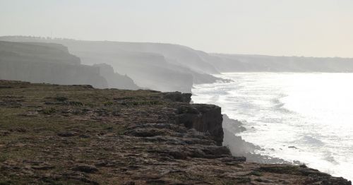 morocco cliff sea