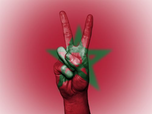 morocco peace hand