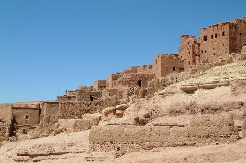 morocco ait-benhaddour village