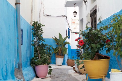 morocco blue village