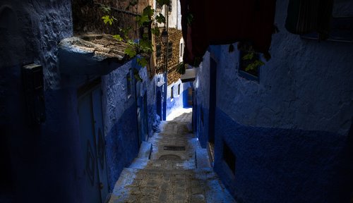 morocco  blue  africa