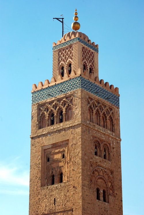 morocco  marrakech  koutoubia