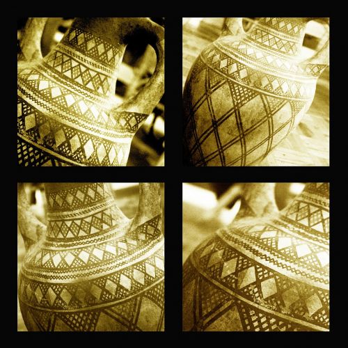 morocco vase pottery