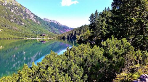 morskie oko mountains lake