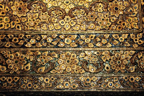 mosaic tiles gold