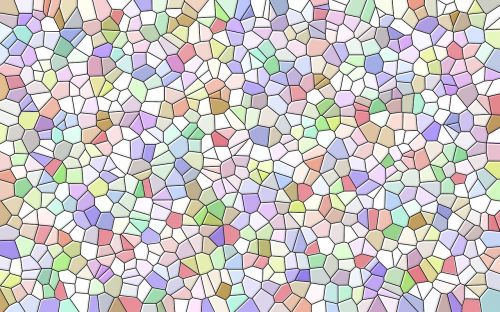 mosaic texture coloured stone